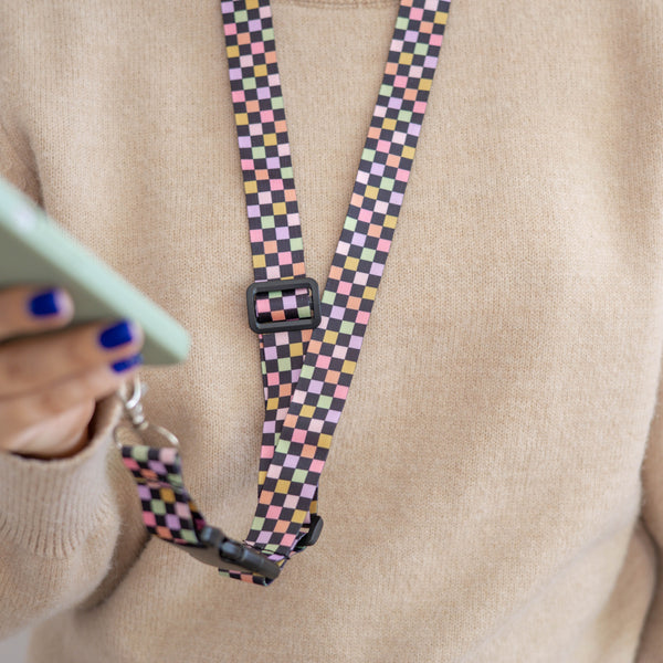Phone Strap Cuadro Color