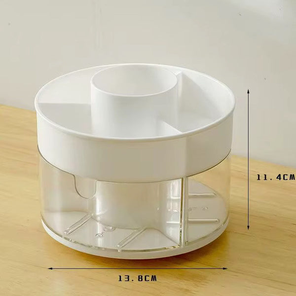 Portalápices Giratorio con 3 Gavetas