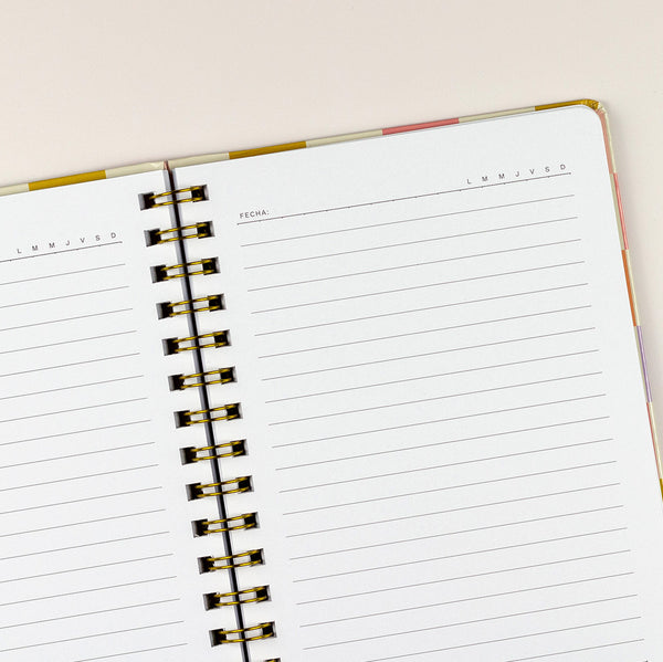 Cuaderno de Líneas Happy Quilt