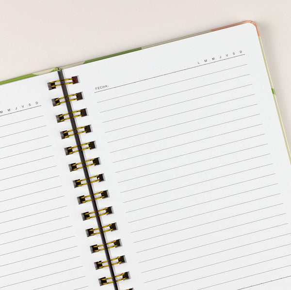 Cuaderno de Líneas Fiona Flora