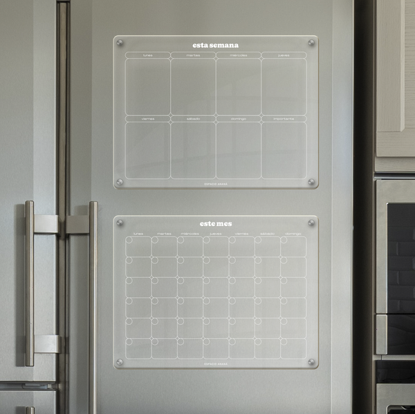 Set de Planners Acrílicos Imantados