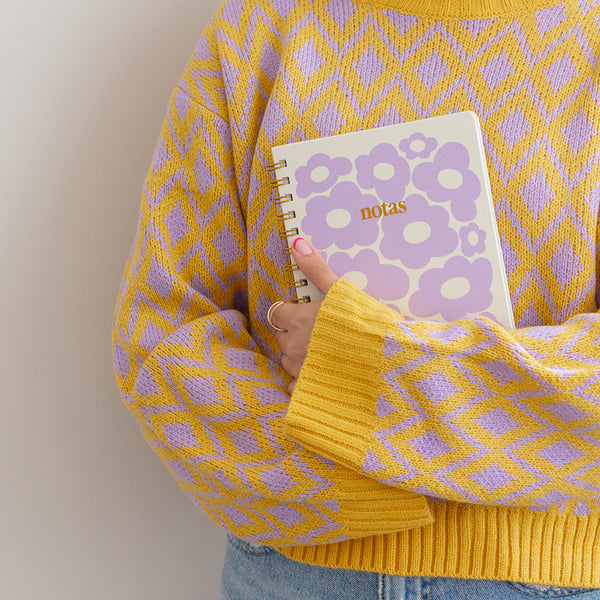 Cuaderno de Líneas Periwinkle