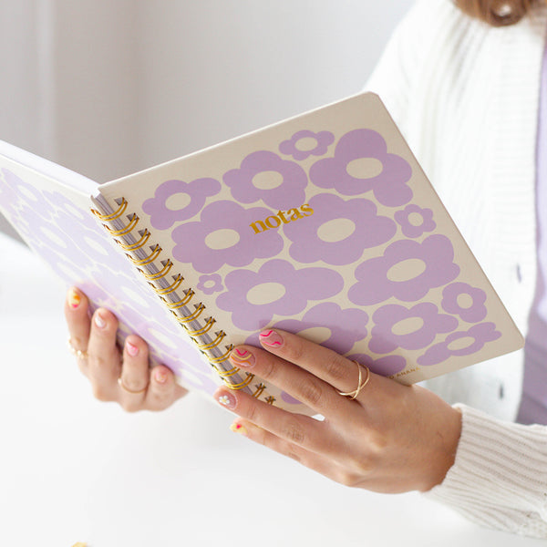 Cuaderno de Líneas Periwinkle