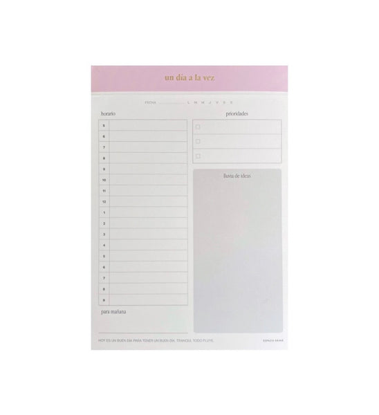 Planner Imantado Rosa