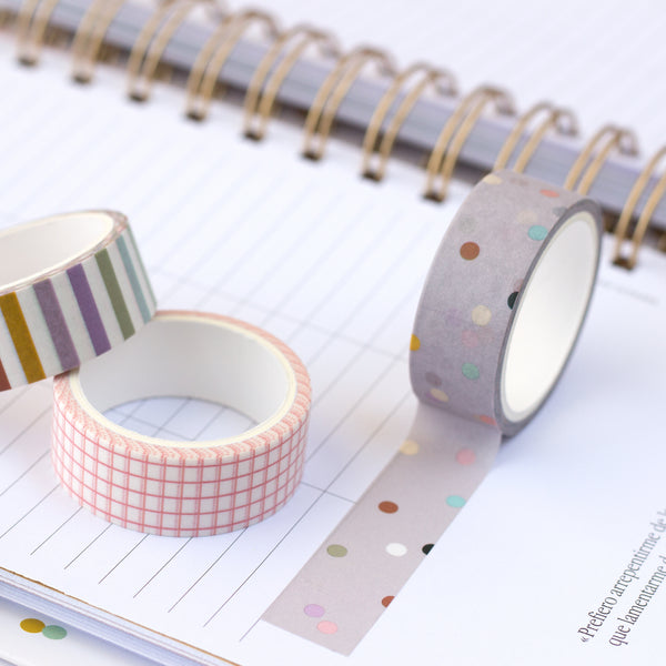 Set de 3 Washis "Japi"