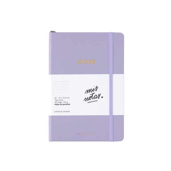 Libreta de Puntos Lila