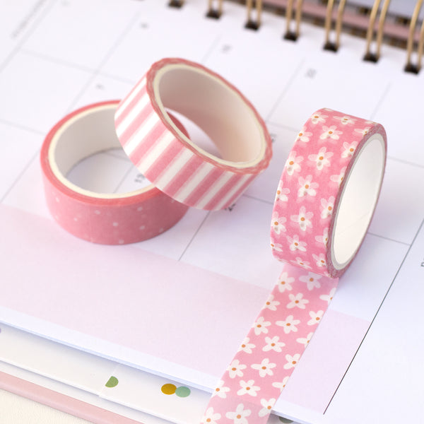 Set de 3 Washis "Amorosa"