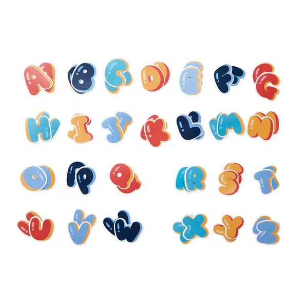 Cajita de Stickers Mini Letras Números o Símbolos