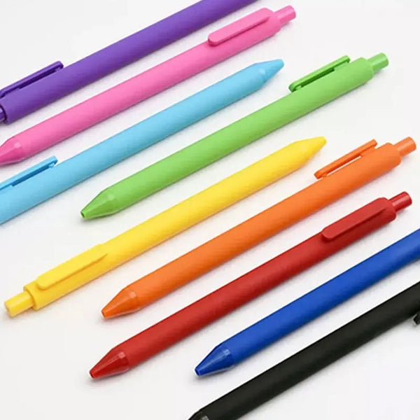 Pack de 10 Bolígrafos de Gel de Colores