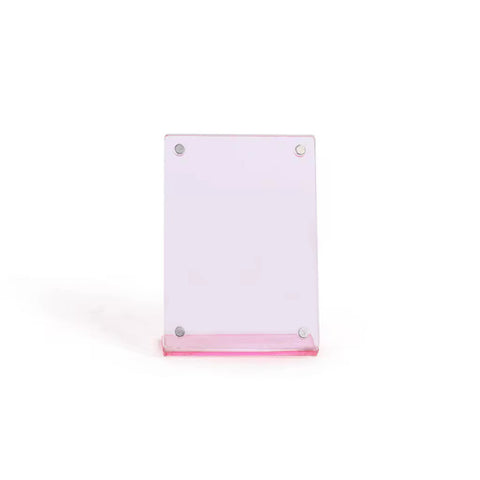 Portarretrato Acrílico Rosado