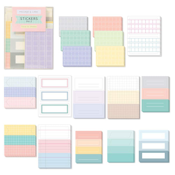 Pack de Stickers Monolike