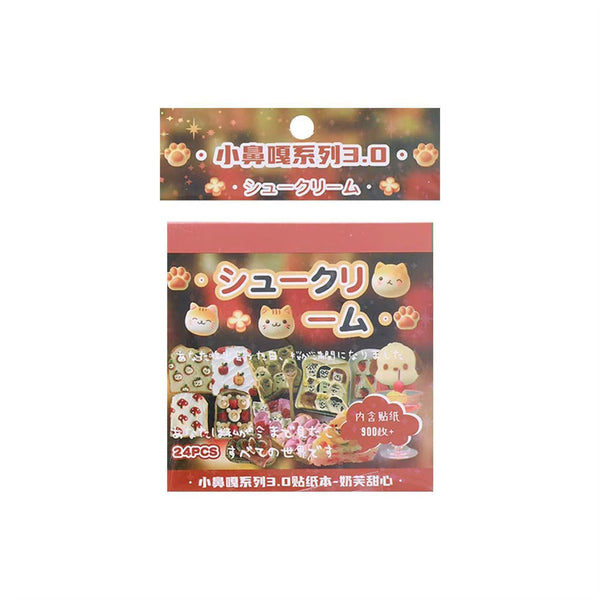 Librito de Mini Stickers Clear 24