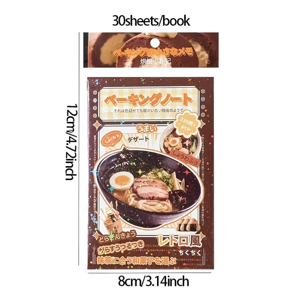 Librito de Stickers Comiditas Zaomo