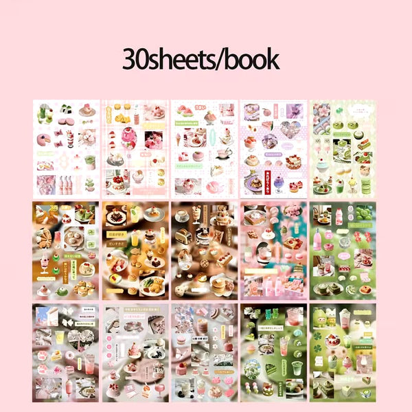 Librito de Stickers Comiditas Zaomo