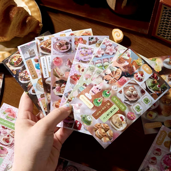 Librito de Stickers Comiditas Zaomo