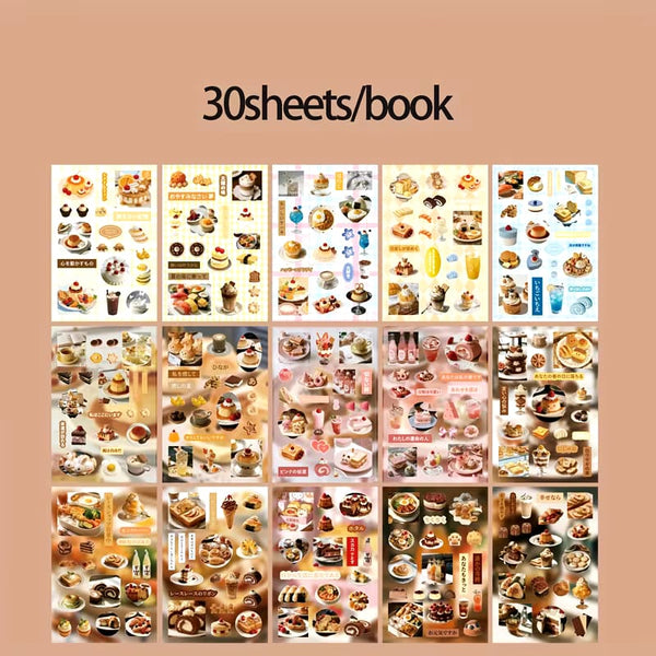 Librito de Stickers Comiditas Zaomo