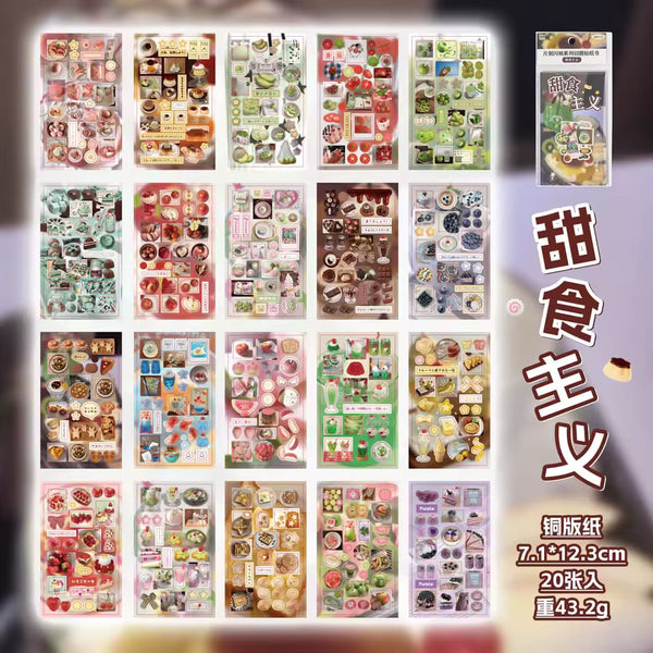 Librito de Stickers Yuxian 20 Hojas