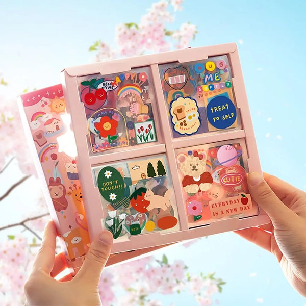 Caja de Stickers Pink