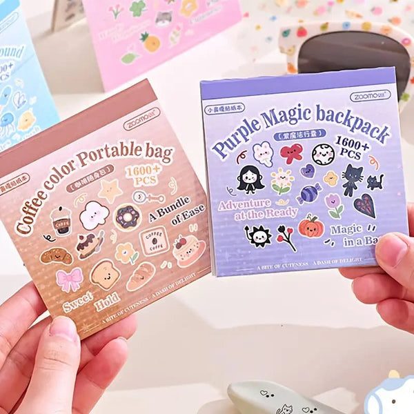 Librito de Mini Stickers Clear