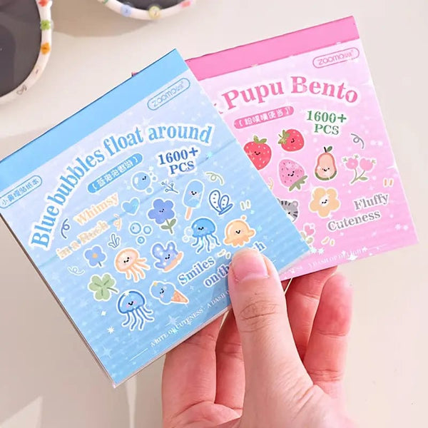 Librito de Mini Stickers Clear