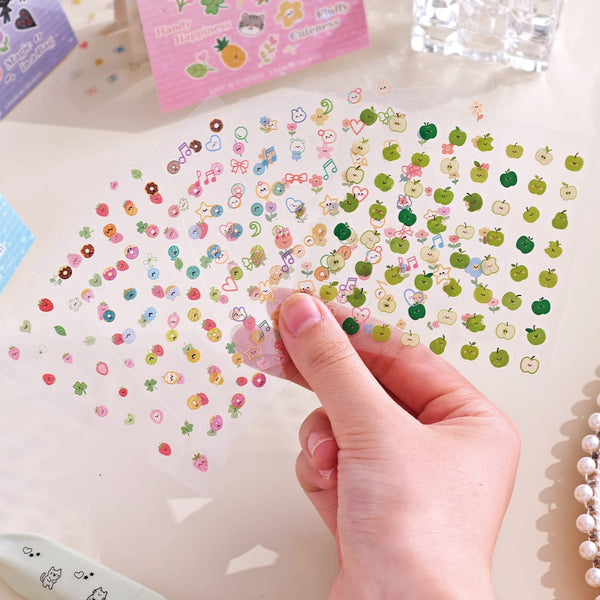 Librito de Mini Stickers Clear