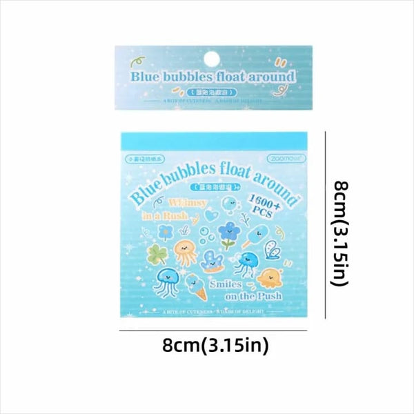 Librito de Mini Stickers Clear