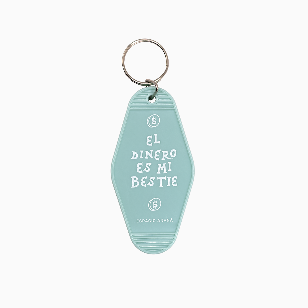 Llavero El Dinero es mi Bestie