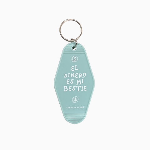 Llavero El Dinero es mi Bestie