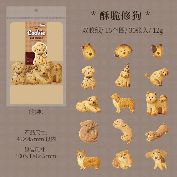 Stickers de Perritos de Galleta
