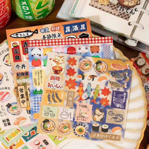 Libro de Stickers Foodie Chronicle